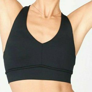 Fabletics All Day Every Day Sports Bra Black, XS